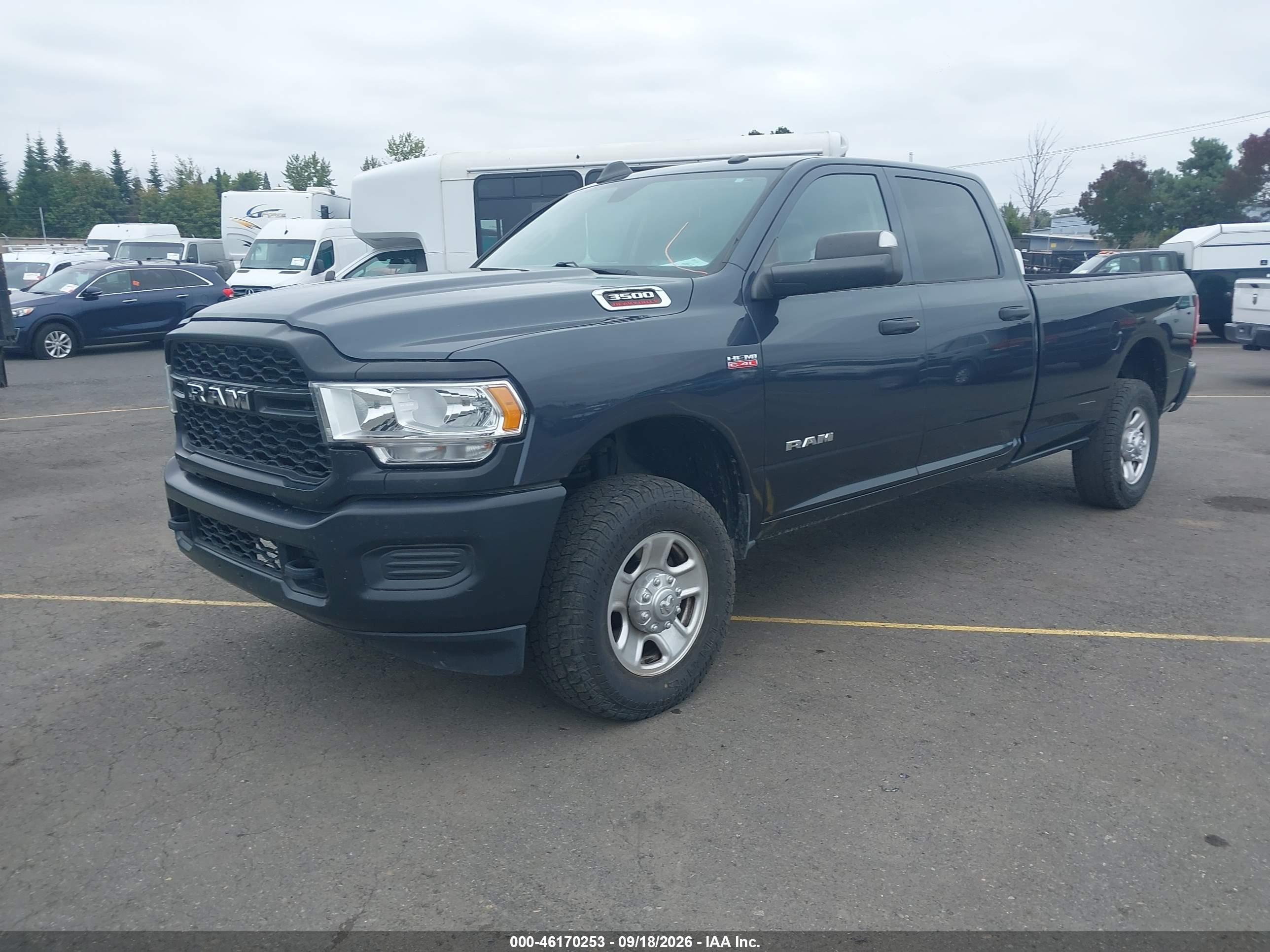 2020 RAM 3500 TRADESMAN  4X4 8' BOX — I2