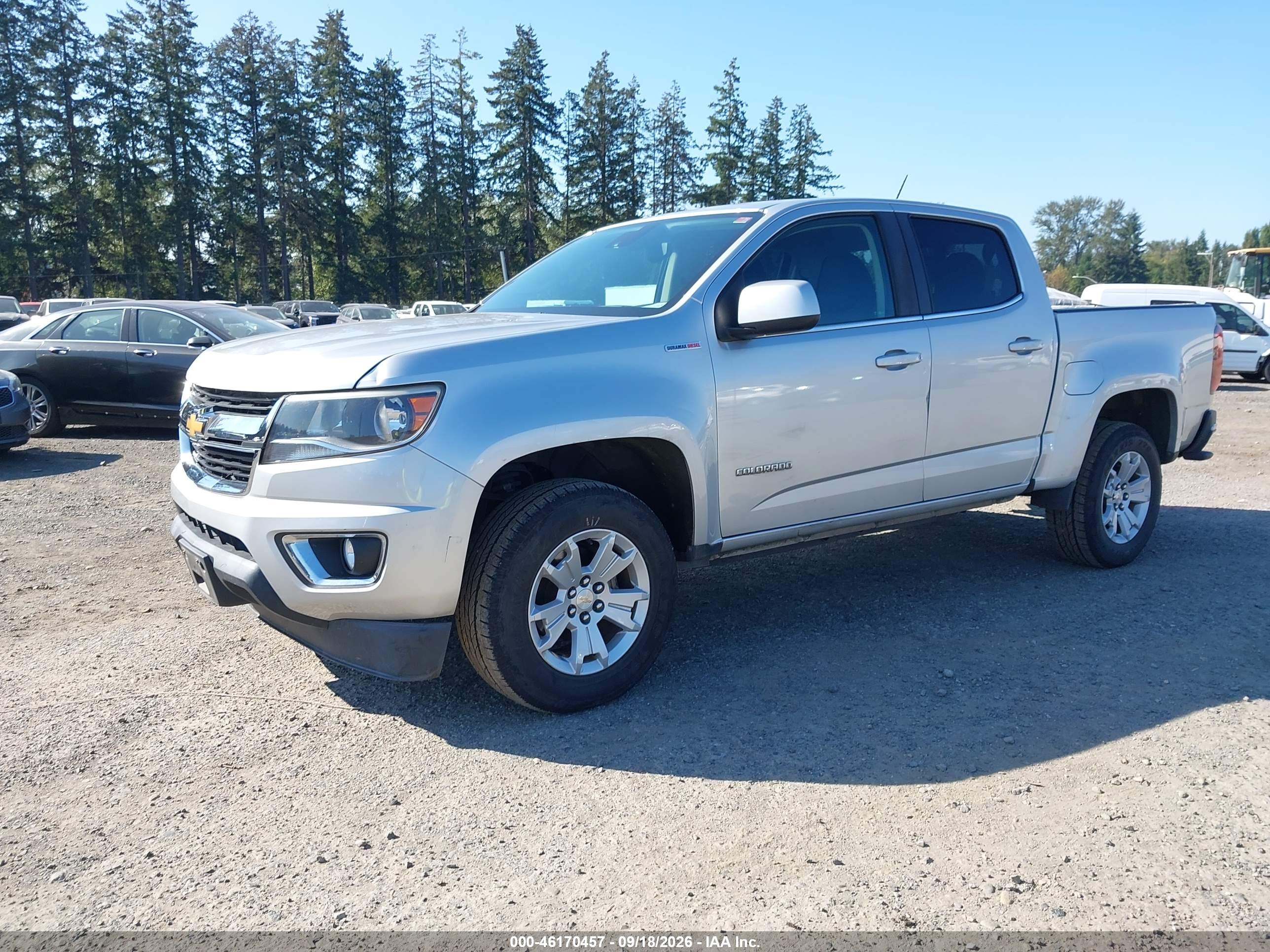 2016 CHEVROLET COLORADO LT — I2