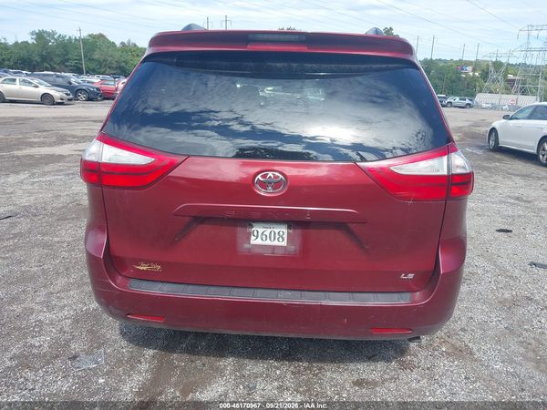 2015 TOYOTA SIENNA LE 8 PASSENGER — I119