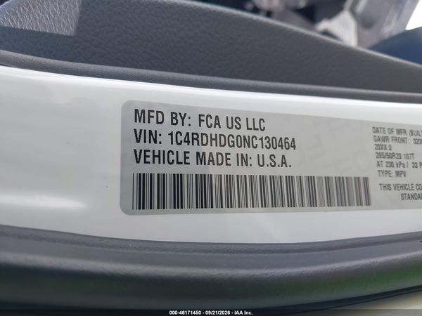 2022 DODGE DURANGO GT RWD — I9
