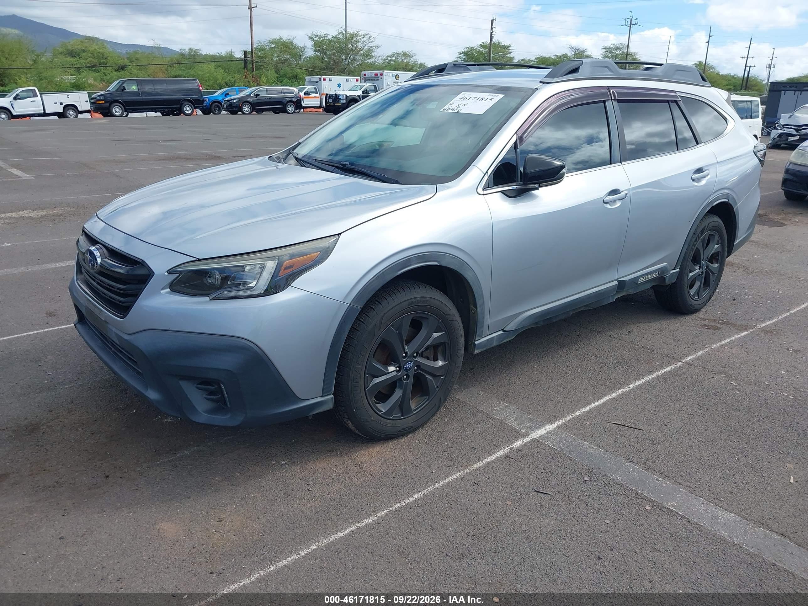 2021 SUBARU OUTBACK ONYX EDITION XT — I2