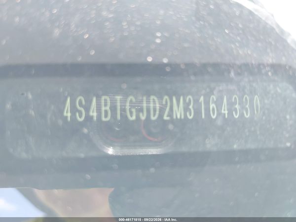 2021 SUBARU OUTBACK ONYX EDITION XT — I9