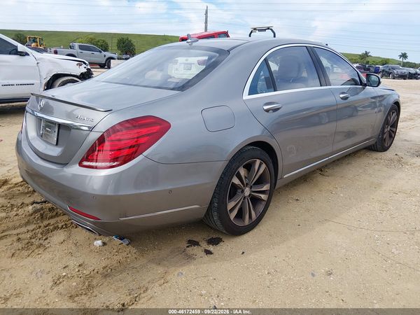 2015 MERCEDES-BENZ S 550 4MATIC — I4