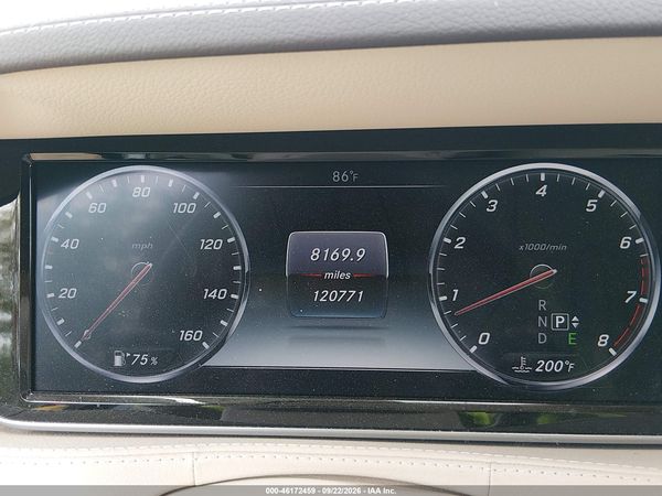 2015 MERCEDES-BENZ S 550 4MATIC — I7
