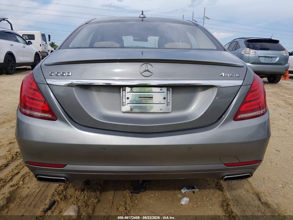 2015 MERCEDES-BENZ S 550 4MATIC — I119
