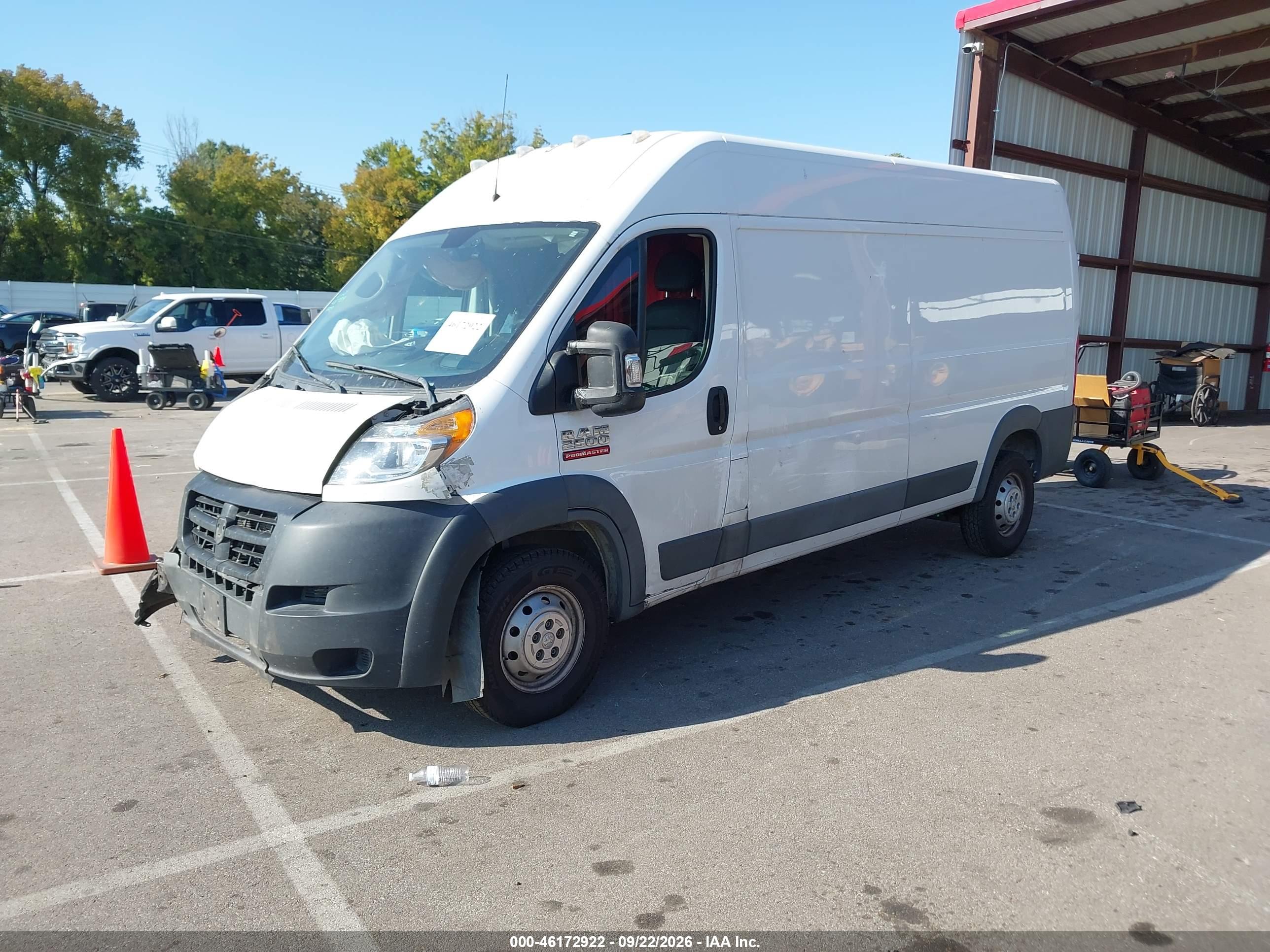 2018 RAM PROMASTER 2500 HIGH ROOF 159 WB — I2