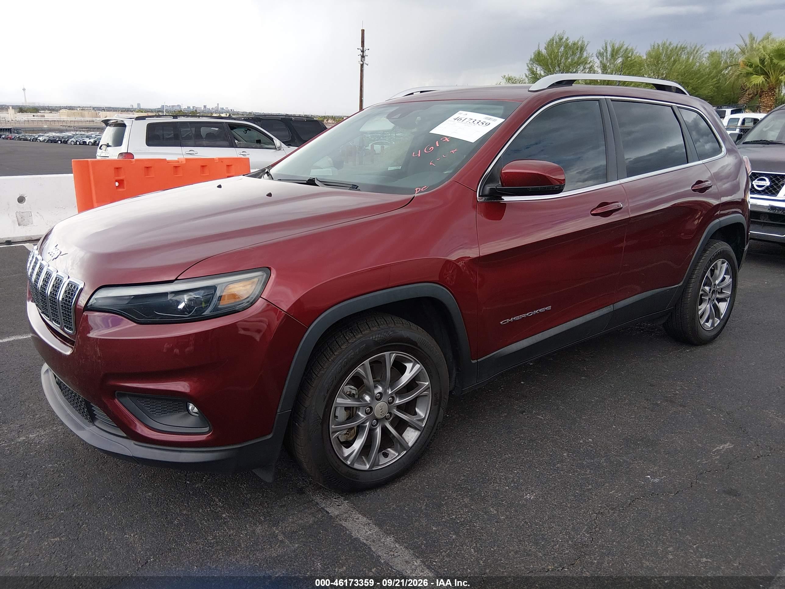 2021 JEEP CHEROKEE LATITUDE LUX FWD — I2