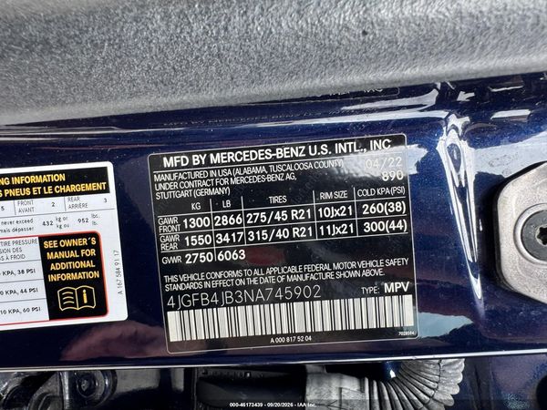 2022 MERCEDES-BENZ GLE 350 — I9