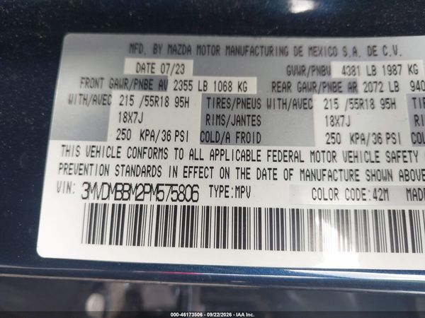 2023 MAZDA CX-30 2.5 S SELECT — I9