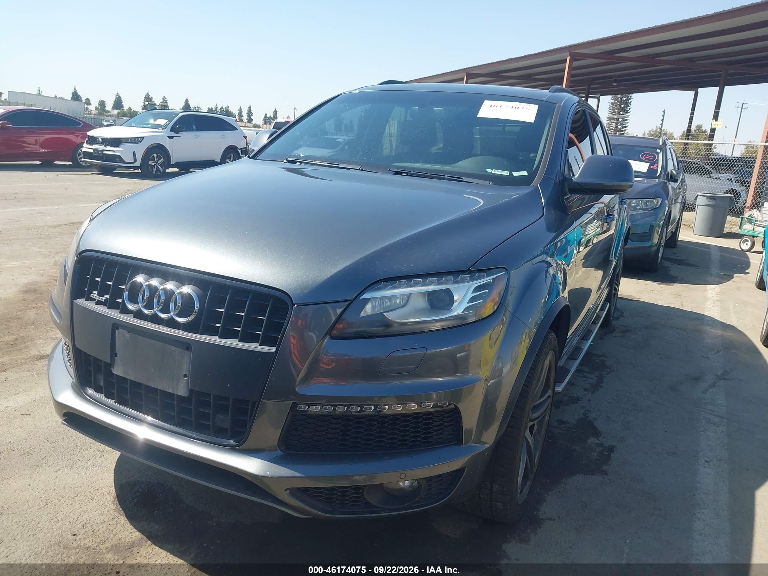 2014 AUDI Q7 3.0T S LINE PRESTIGE — I2