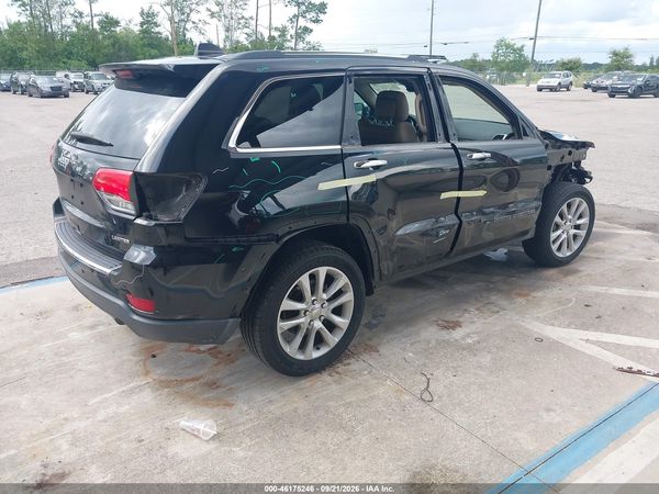 2017 JEEP GRAND CHEROKEE LIMITED 4X2 — I4