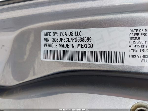 2023 RAM 2500 TRADESMAN  4X4 6'4 BOX — I9