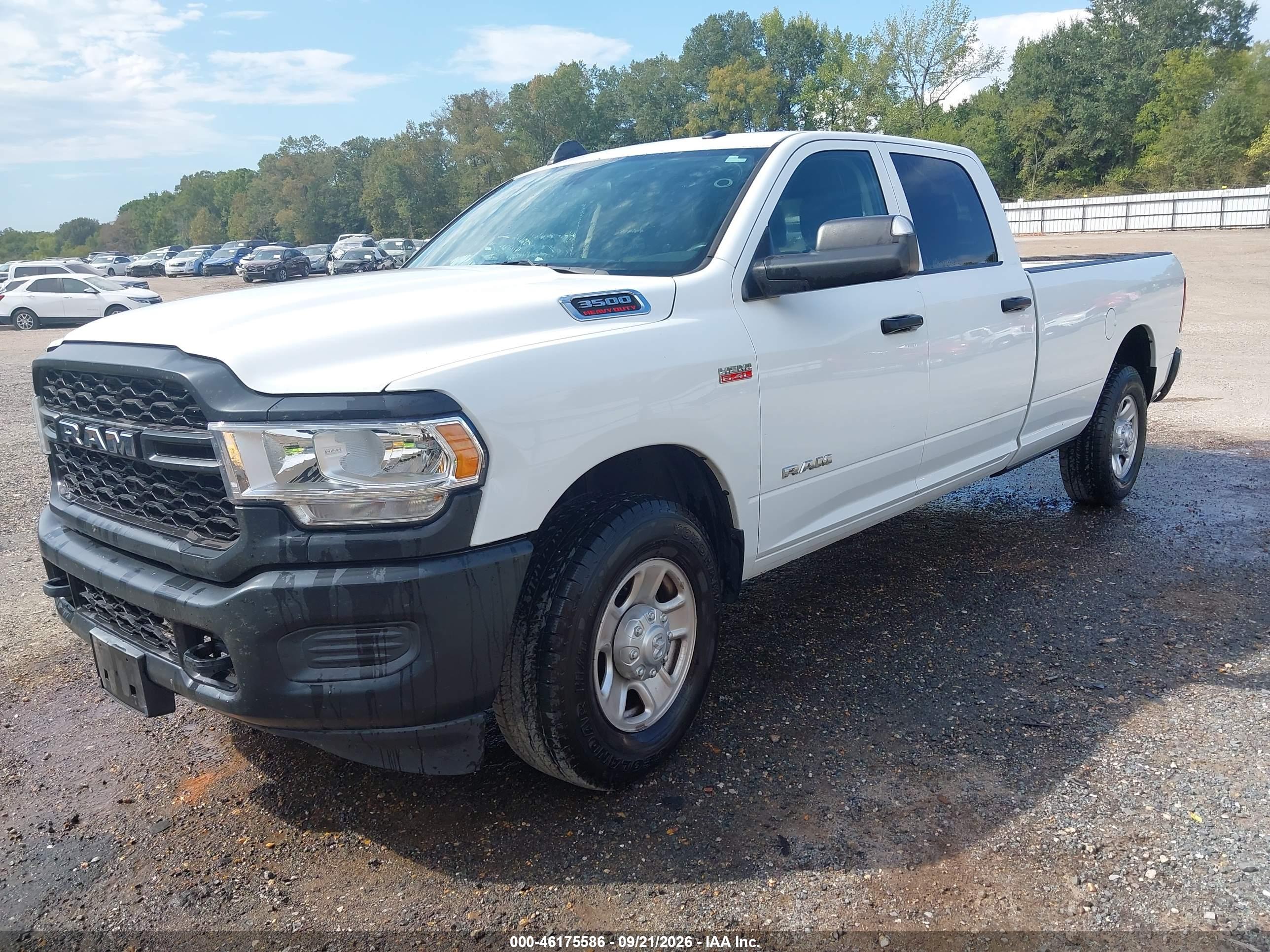 2020 RAM 3500 TRADESMAN  4X2 8' BOX — I2