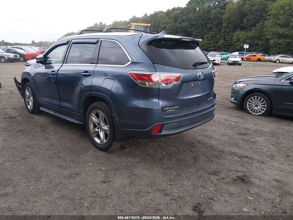 2016 TOYOTA HIGHLANDER LIMITED V6 — I3
