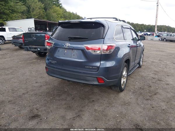 2016 TOYOTA HIGHLANDER LIMITED V6 — I4