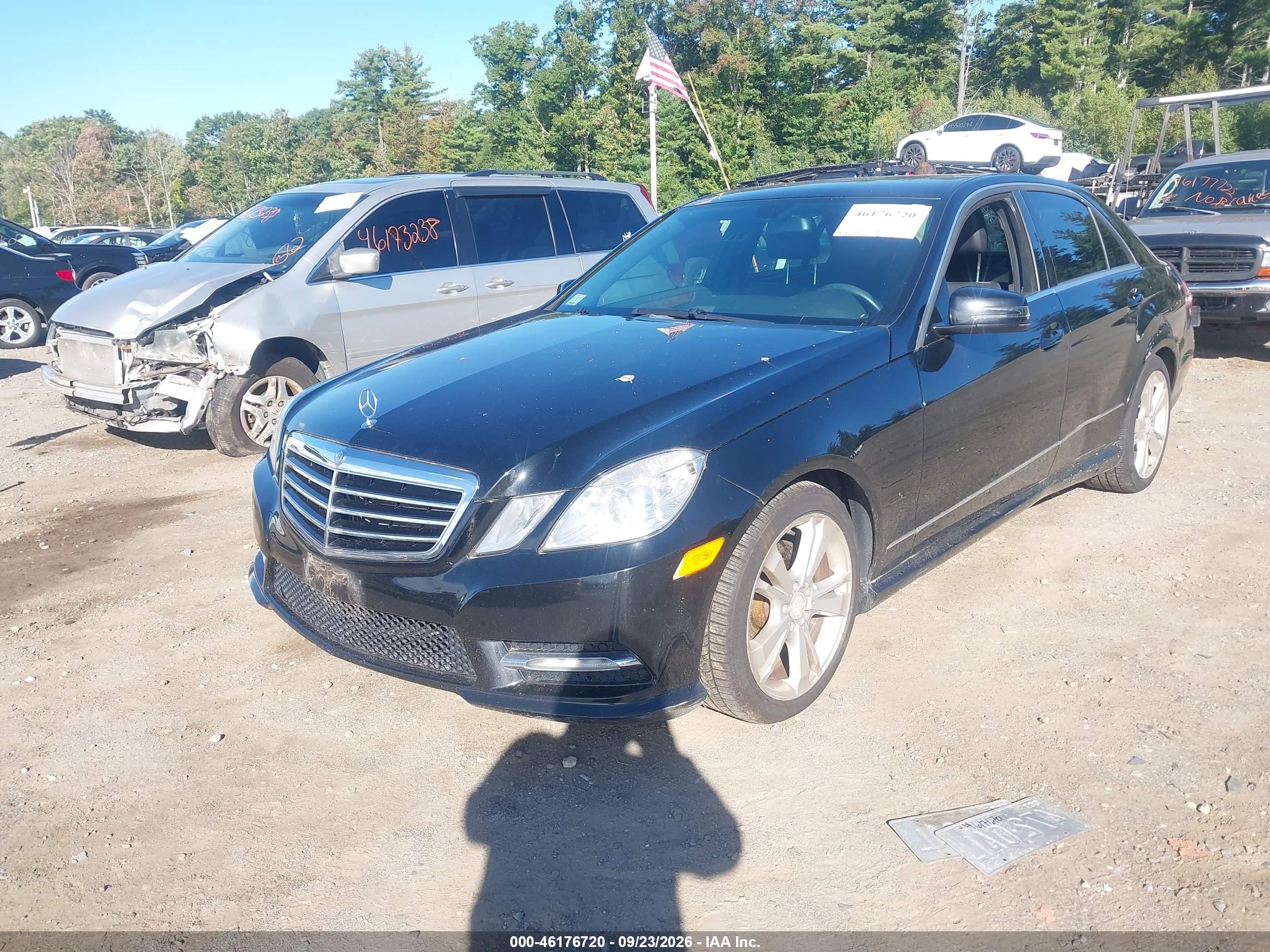 2013 MERCEDES-BENZ E 350 4MATIC — I2