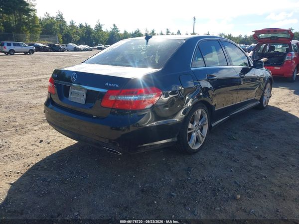2013 MERCEDES-BENZ E 350 4MATIC — I4