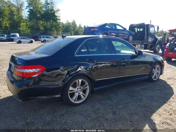 2013 MERCEDES-BENZ E 350 4MATIC — I6