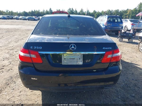 2013 MERCEDES-BENZ E 350 4MATIC — I119