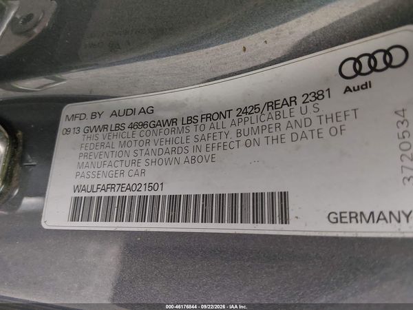 2014 AUDI A5 2.0T PREMIUM — I9