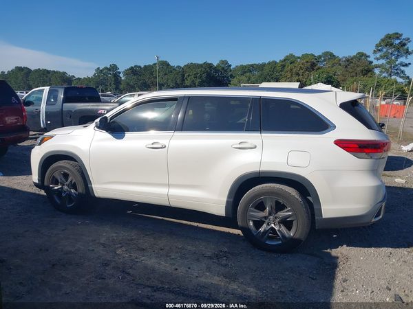 2017 TOYOTA HIGHLANDER LIMITED PLATINUM — I117