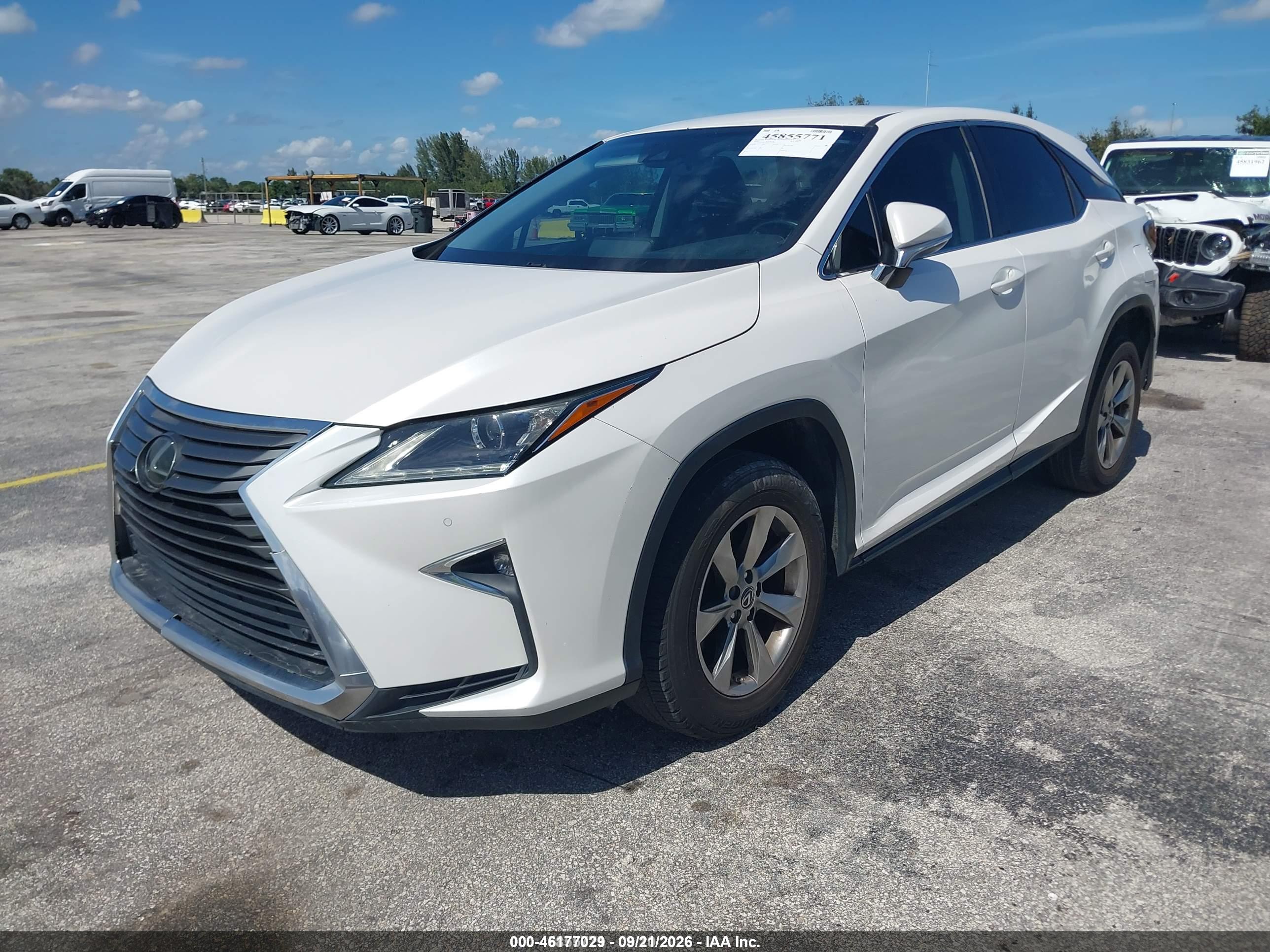 2019 LEXUS RX 350 — I2