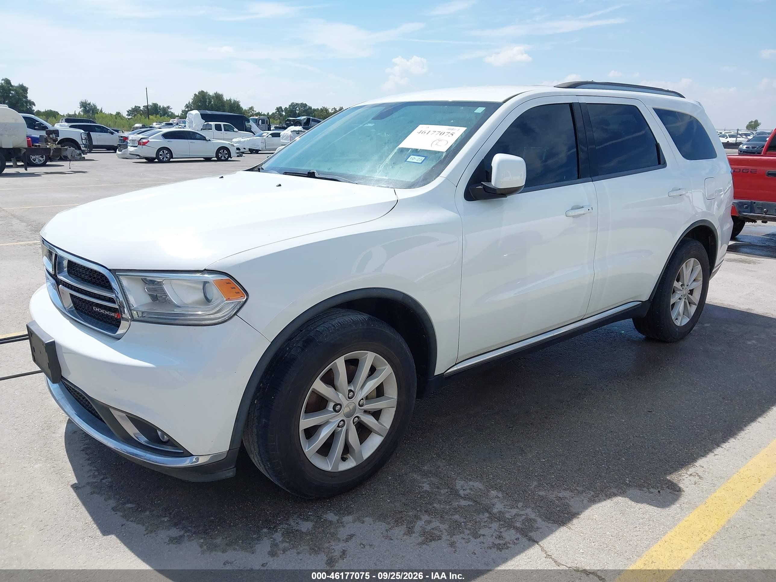 2015 DODGE DURANGO SXT — I2