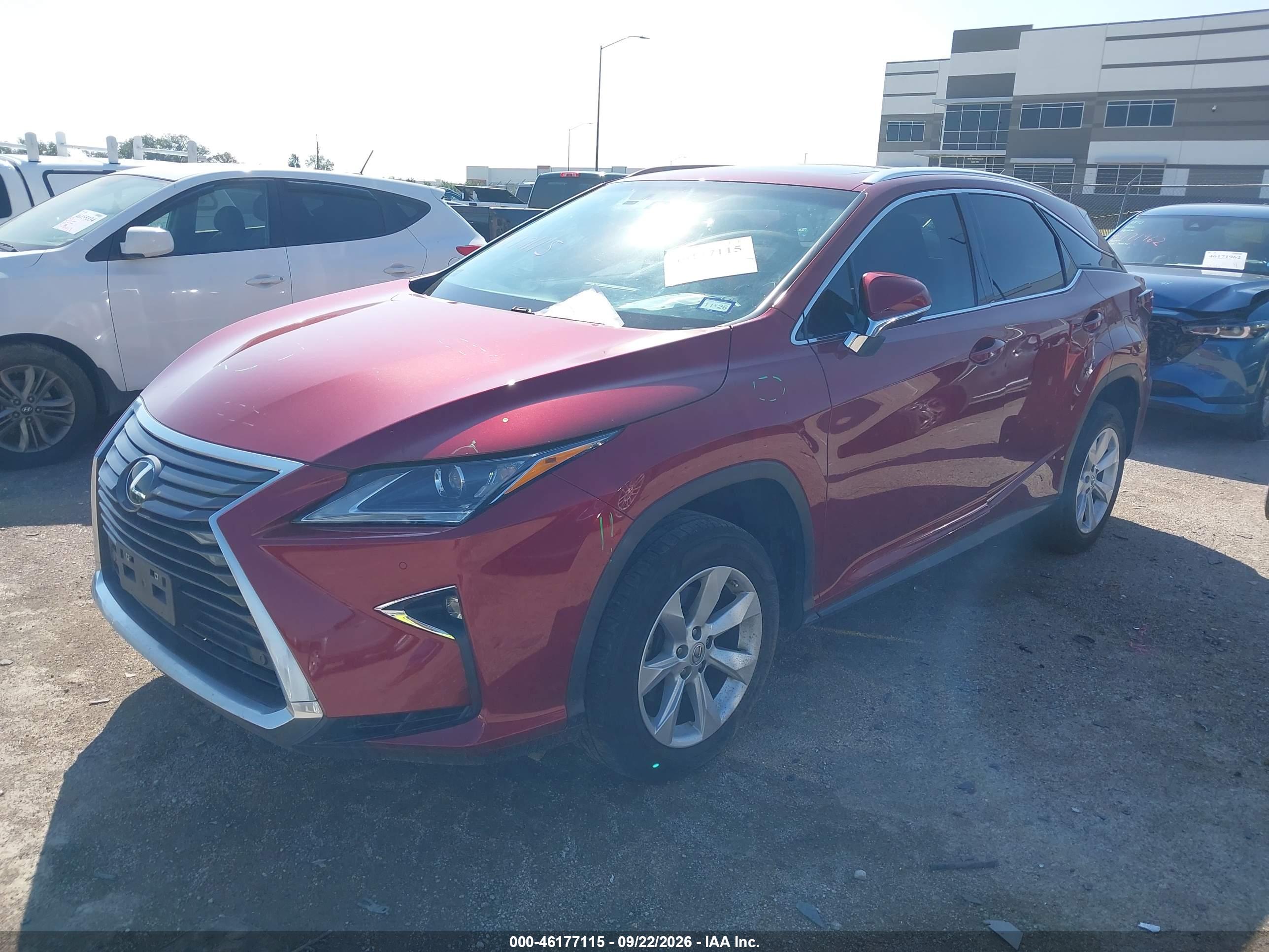 2016 LEXUS RX 350 — I2