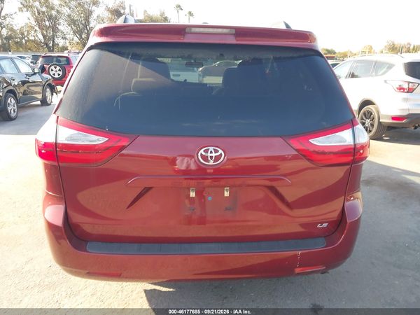 2017 TOYOTA SIENNA LE 8 PASSENGER — I119