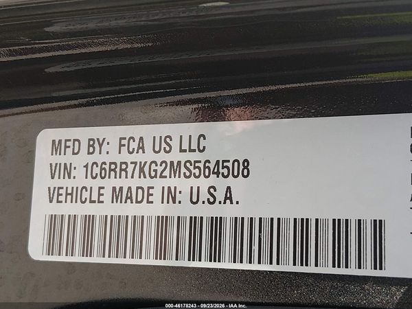 2021 RAM 1500 CLASSIC TRADESMAN — I9