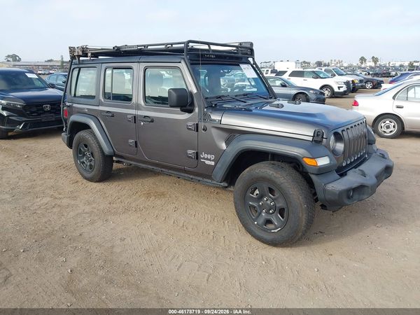 2018 JEEP WRANGLER UNLIMITED SPORT 4X4 — I1