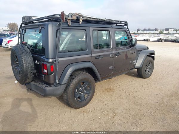 2018 JEEP WRANGLER UNLIMITED SPORT 4X4 — I4