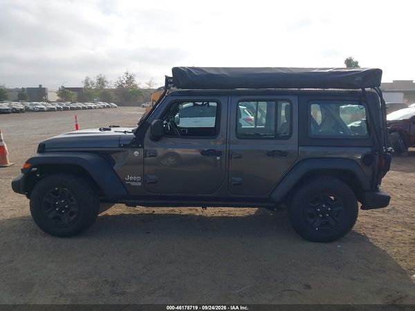 2018 JEEP WRANGLER UNLIMITED SPORT 4X4 — I117