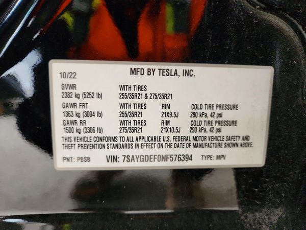 2022 TESLA MODEL Y PERFORMANCE