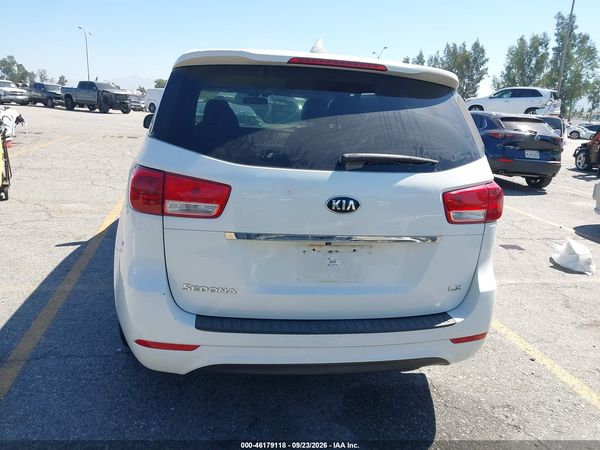 2017 KIA SEDONA LX — I119
