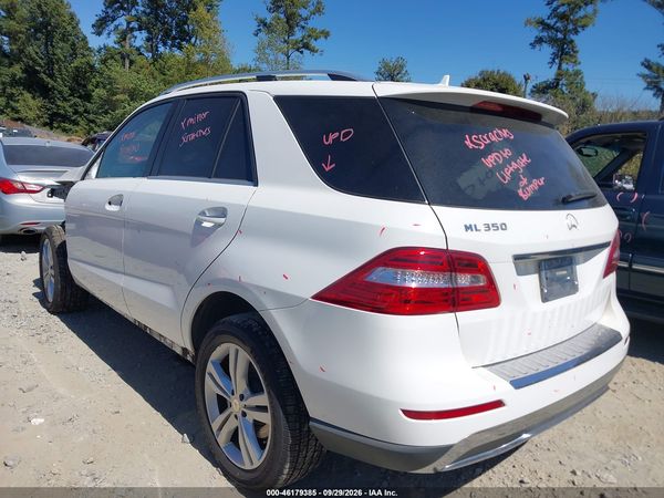 2015 MERCEDES-BENZ ML 350 ML350 — I117