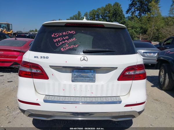 2015 MERCEDES-BENZ ML 350 ML350 — I119