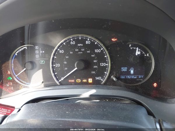 2016 LEXUS CT 200H — I7