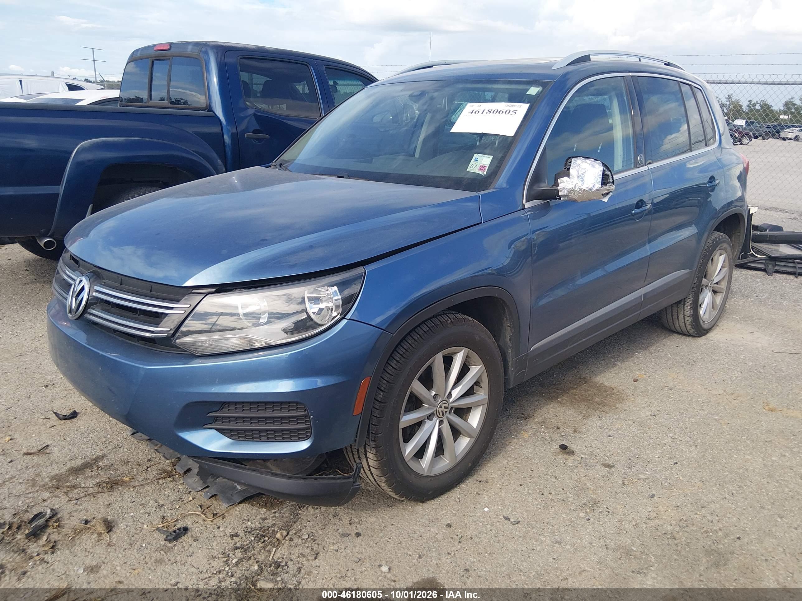 2017 VOLKSWAGEN TIGUAN 2.0T WOLFSBURG EDITION — I2
