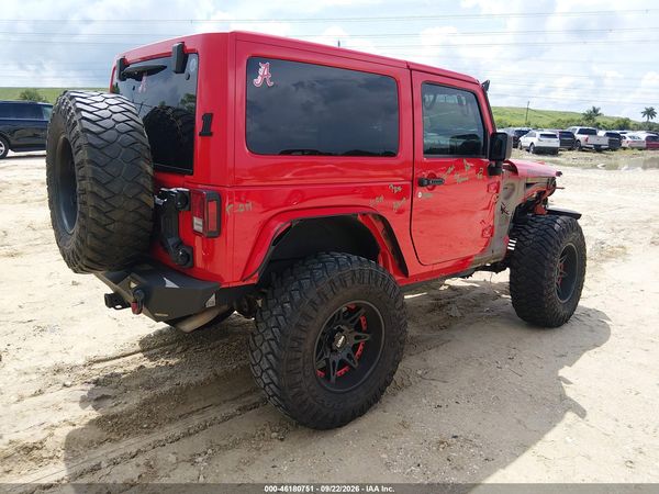 2017 JEEP WRANGLER SAHARA 4X4 — I4