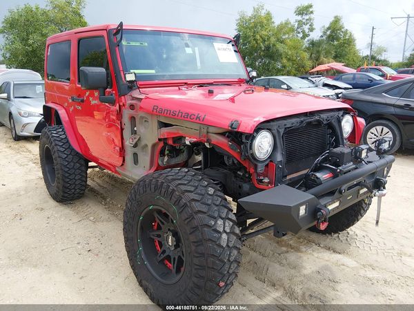 2017 JEEP WRANGLER SAHARA 4X4 — I6