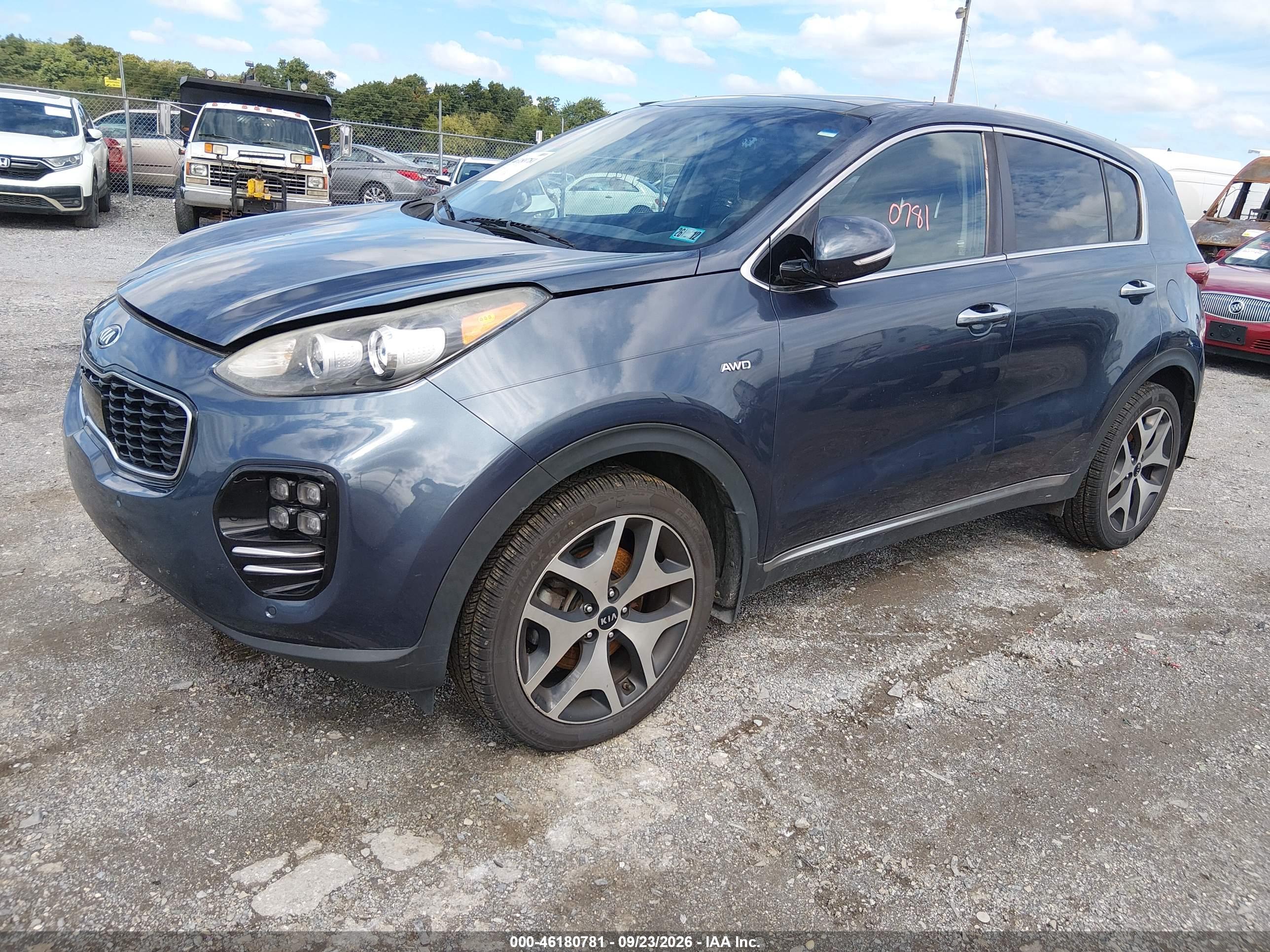 2017 KIA SPORTAGE SX TURBO — I2