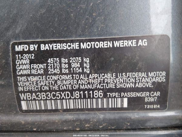 2013 BMW 328I XDRIVE — I9