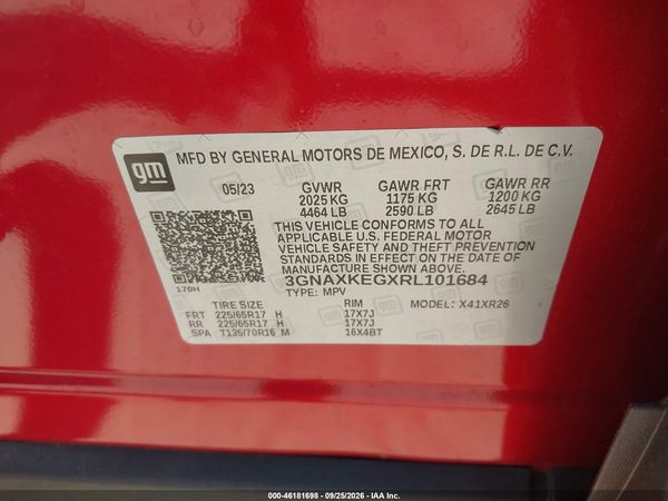 2024 CHEVROLET EQUINOX FWD LT — I9