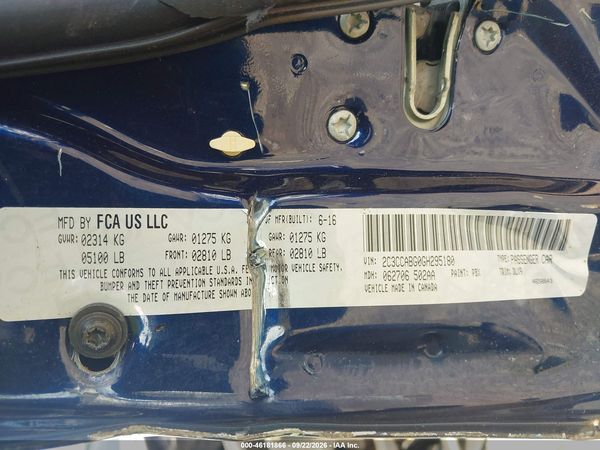 2016 CHRYSLER 300 S — I9