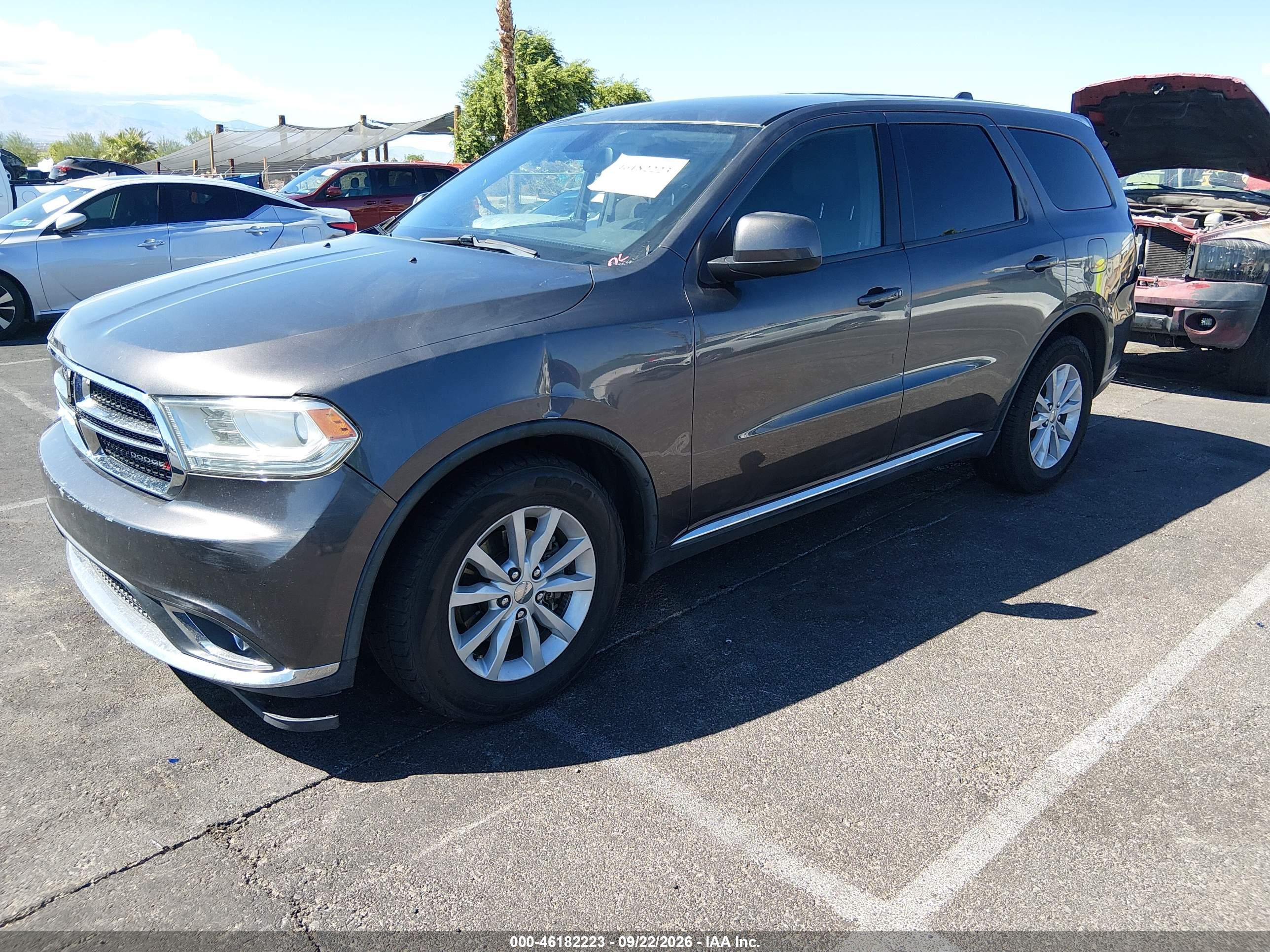 2014 DODGE DURANGO SXT — I2