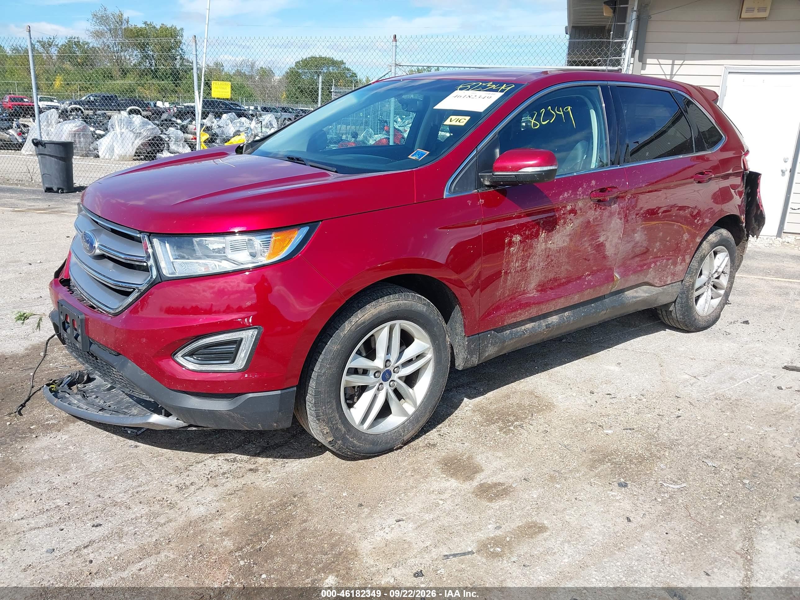2017 FORD EDGE SEL — I2