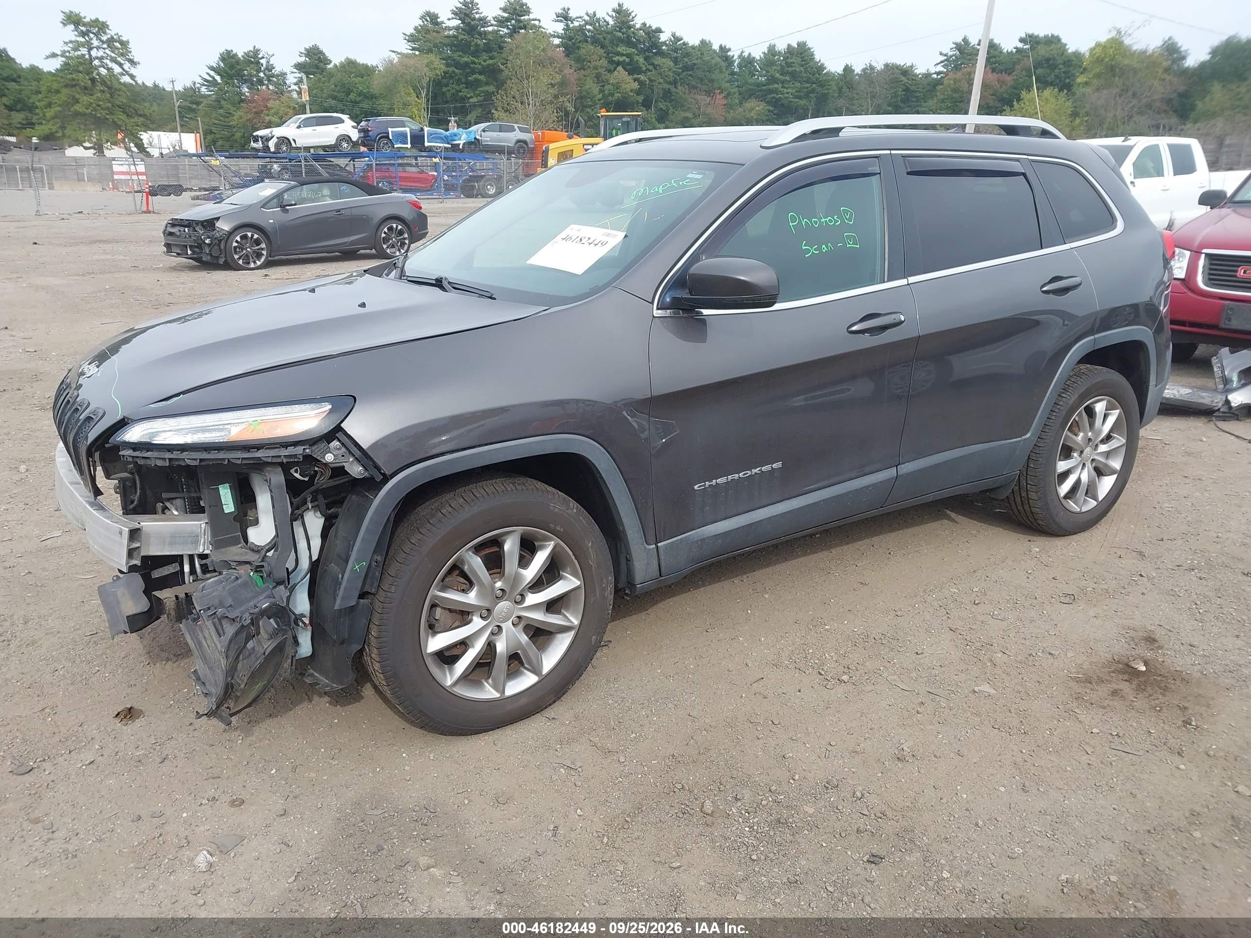 2018 JEEP CHEROKEE LIMITED 4X4 — I2