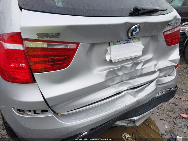 2017 BMW X3 SDRIVE28I — I6