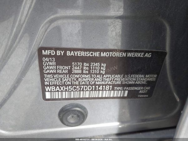 2013 BMW 528I XDRIVE — I9